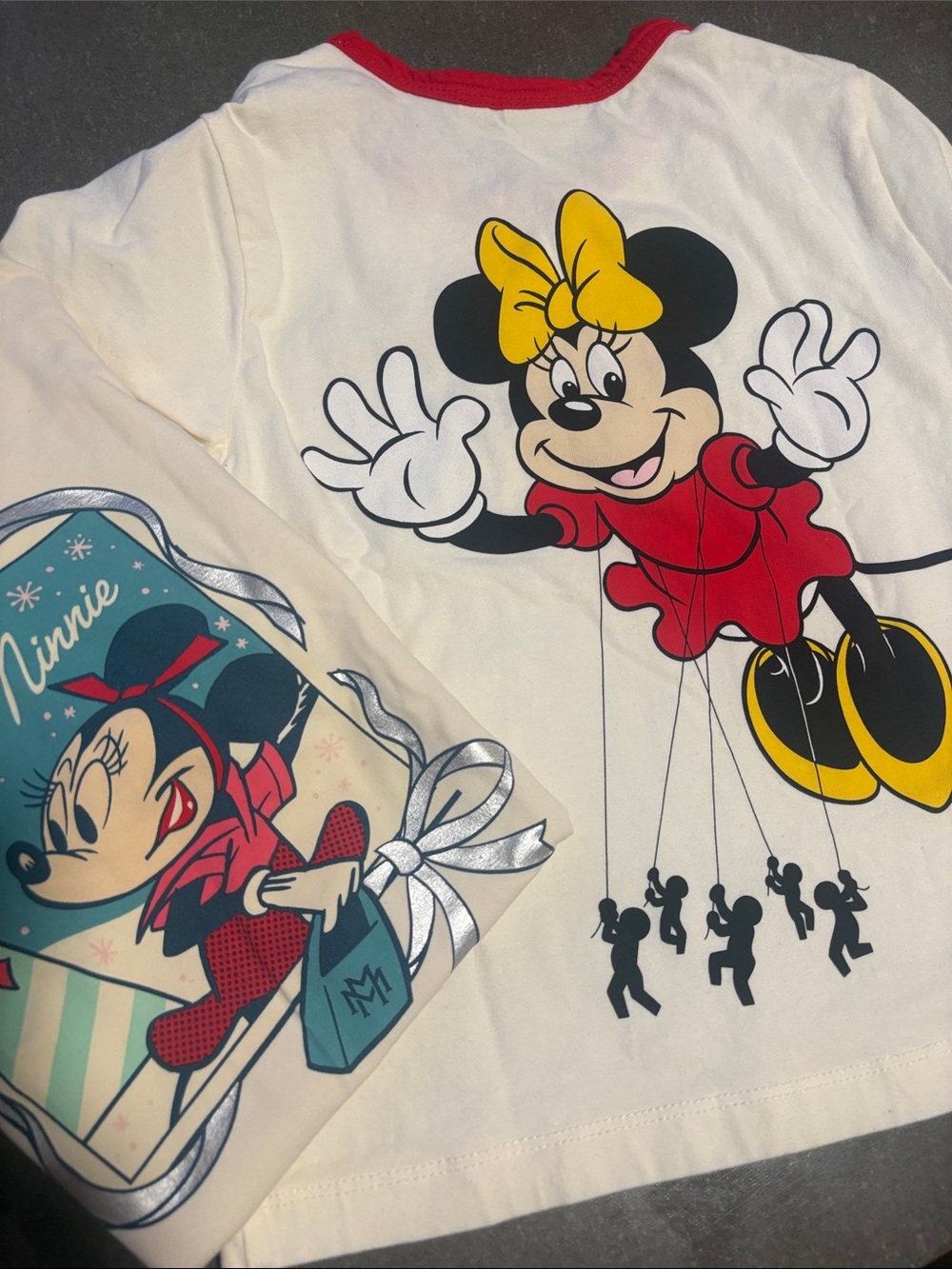 Disney x Macys TWO Special Edition kids Shirts both size S/6x (bundle of both)